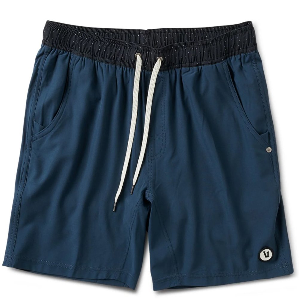 Vuori 7.5" Kore Lined Short, Indigo, Men's Small